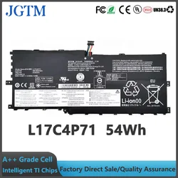 L17M4P71 11.36V 54Wh Laptop Battery for Lenovo ThinkPad X1 Yoga 3rd Gen 2018 Series Notebook L17M4P73 01AV499 L17C4P71 01AV475