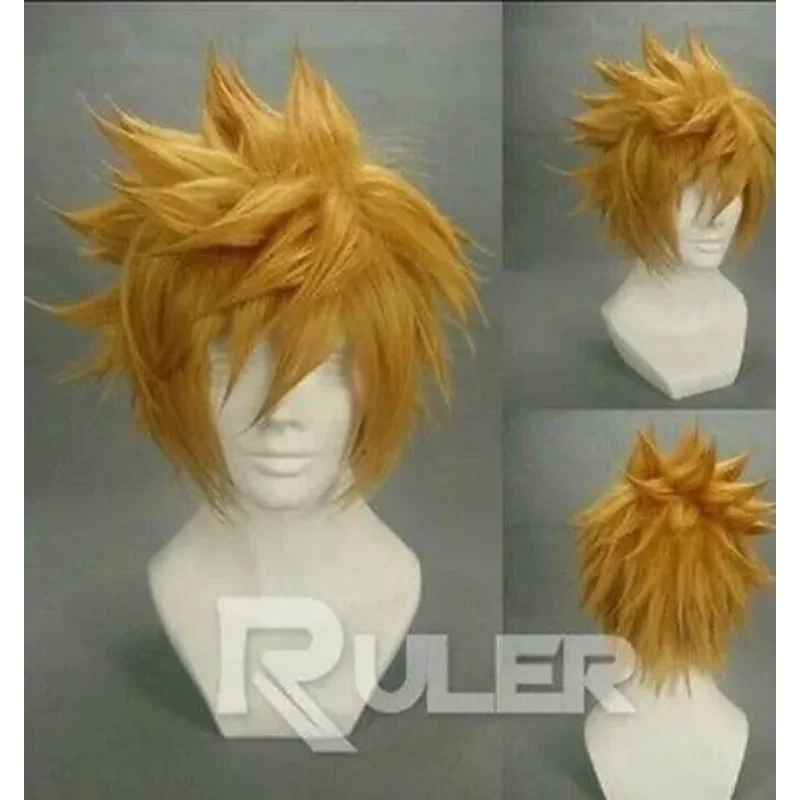 

> > > new Short Kingdom Hearts Birth by Sleep-Ventus Golden Cosplay wig