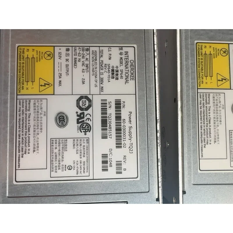 for Brocade 5300 Switching Power Supply SP640 60W Replacement Unit Compatible with Network Switches High Efficiency Stable