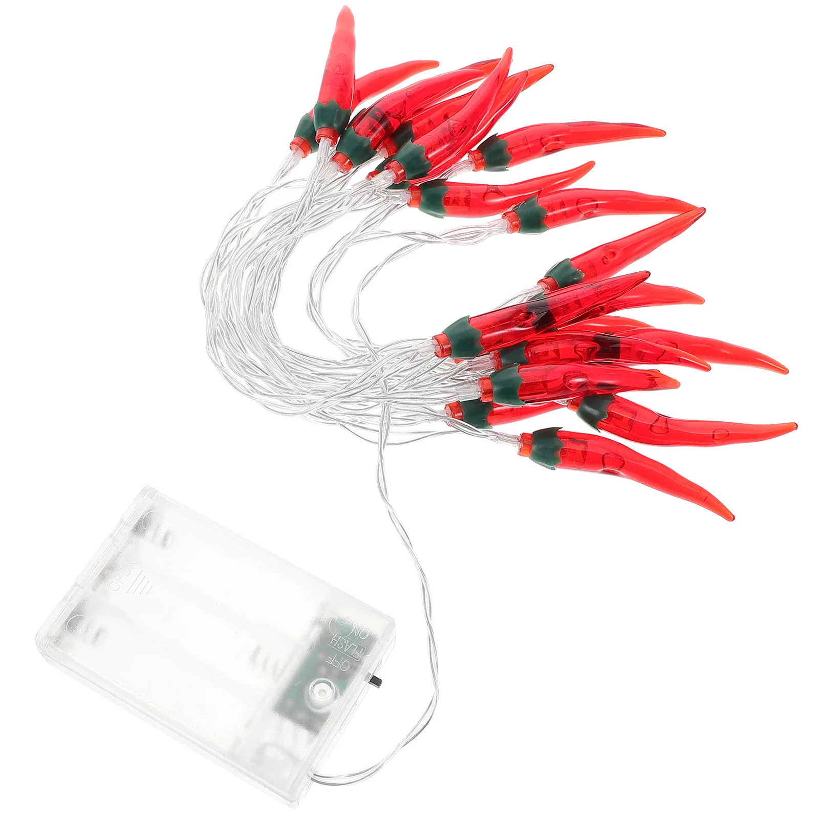 

Chili String Lights Powered Red Led Pepper Lights Waterproof Decor For Balcony Patio Camping Wedding Outdoor