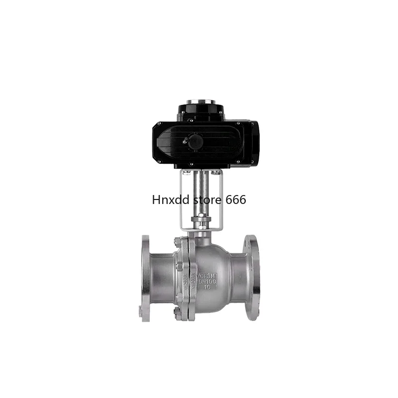 Stainless steel electric flange ball valve Q941F high temperature 220v proportional control valve dn50dn25dn40