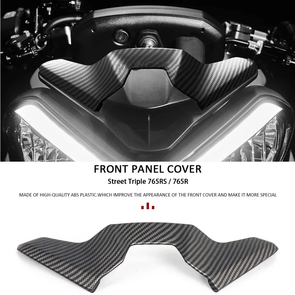 

Motorcycle Mini Front Windscreen Fairings Panel Cover Mini Screen For Street Triple 765RS MOTO 765R 765 RS R 2023 2024 2025