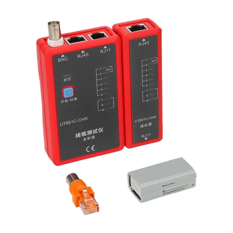 

Durability Low Power Networking Tester for Ethernet Coaxial Telephone Line Fault Detection F19E