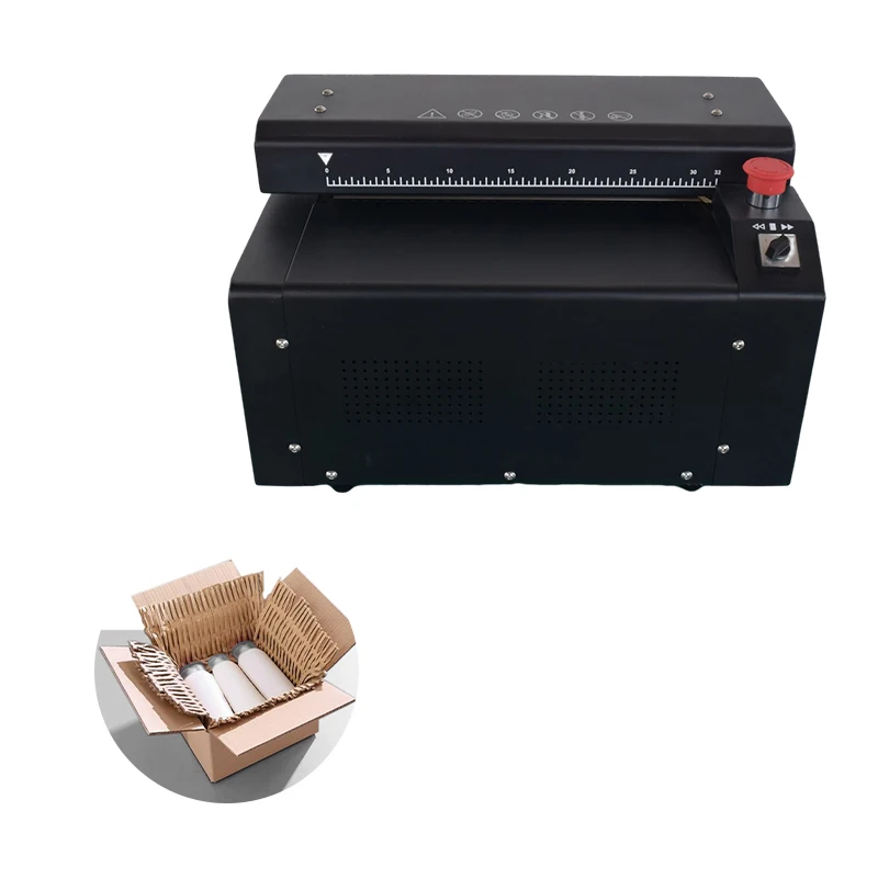 Hot Sales High Safety Level Pad Shredder Cutting Corrugated Cardboard Kraft Paper Expanding Machine