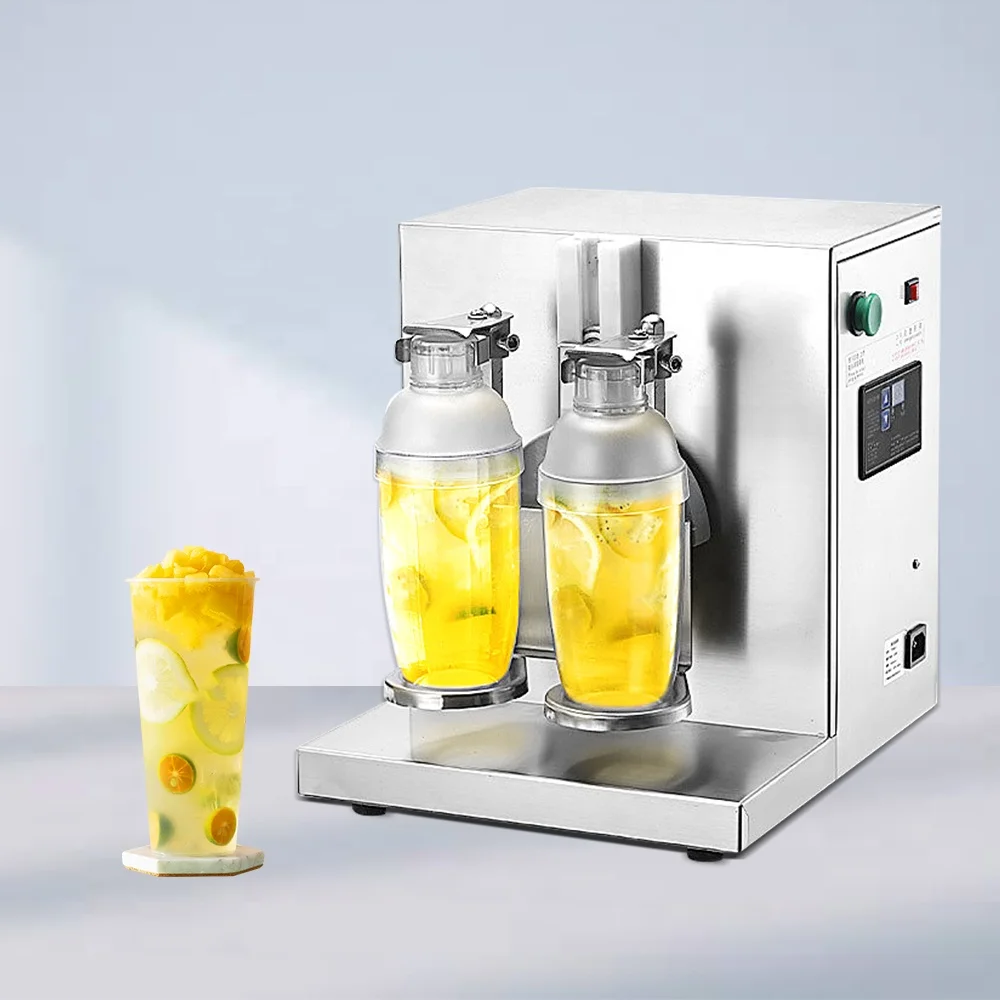 Portable Commercial Beverage Shaking Station for Milk Tea, Bubble Tea, Boba Tea and Cocktail Shaking