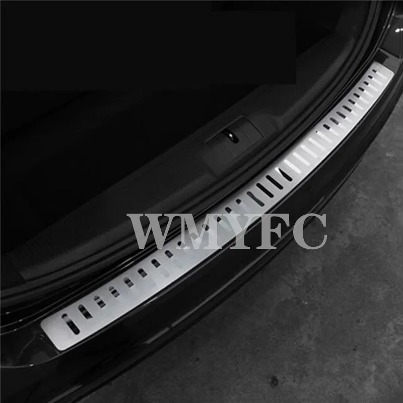 Stainless Steel External Rear Bumper Protector Sill Trunk Rear door sill Auto parts for VW for Volkswagen sharan 2010-2020