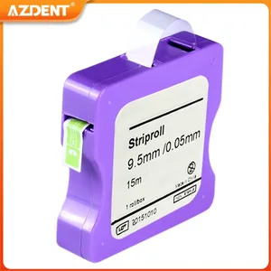 AZDNET Dental Striproll Haved Light Clear Harzblech Matrixbänder Länge 15 m Dicke 0,05 mm Zahnverbrauchsablagen 6 Hauptverkäufe zahnärztliche Acetatmatrix - №4