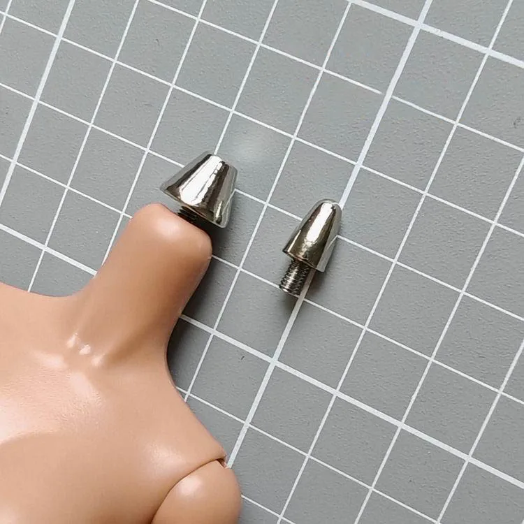 1/6 Supermodelo Nude Action Figure Pelle nera/bianca Collo regolabile Solidi 29 cm Giunti Mobili Accessori per il corpo della bambola nuda