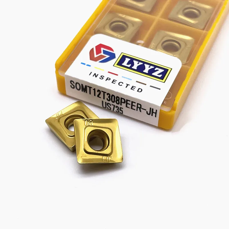 SOMT12T308PEER JH VP15TF شفرة كربيد أداة تحول خارجية مخرطة CNC تحول إدراج ، للفولاذ المقاوم للصدأ #5