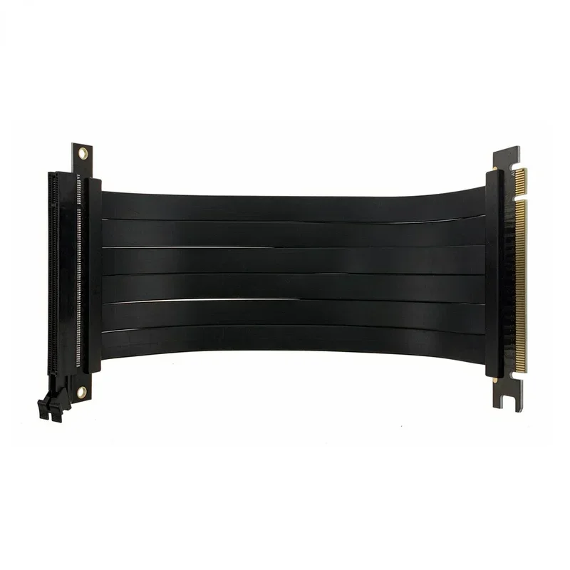 

PCIE 3.0 16X Удлинительный кабель для видеокарты Кабель-адаптер 180 градусов 90 градусов Полная скорость Стабильность защиты от экранирования