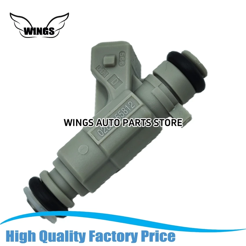 4 قطعة حاقن الوقود الجديد عالي الجودة 0280155812   مناسبة لفولكس واجن جولف 1.0L سنوات 1996-2005 #6