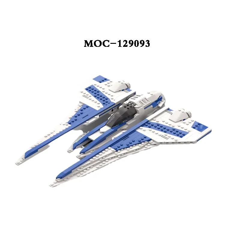 

Building Blocks MOC-129093 Movie Series Fighter Plane, Shuttle Assembly Model Boy Puzzle Birthday Christmas ToysGift Accessories