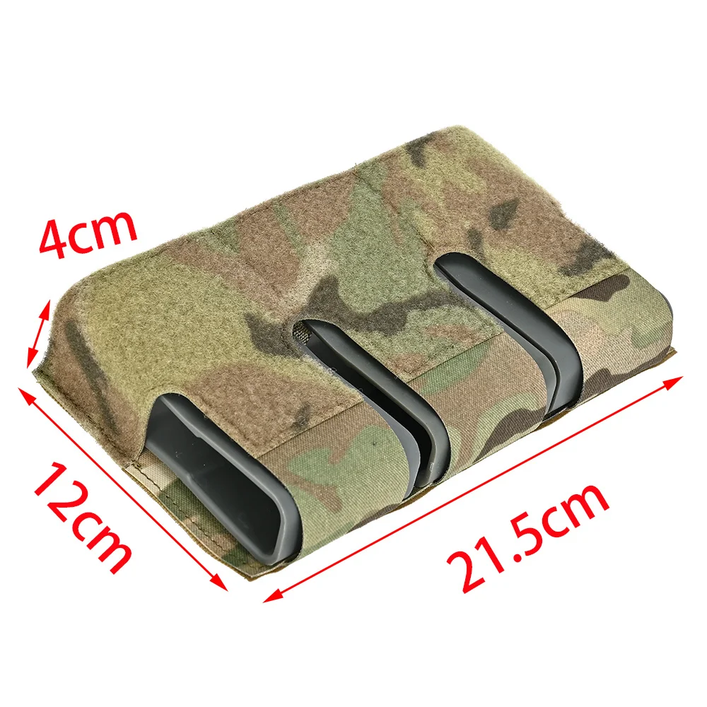 Front Flap KTS Triple 556 Magazine Pouch M4 AR15 MAG Built-In Clips Fast Retrieving FCPC FCSK 2.0 Plate Carrier Hunting Vest