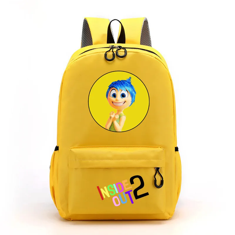 Disney Inside Out 2 Backpack Student Supplies Children\'s Cartoon Large Capacity Bags Stationery Back To School Kids Gifts