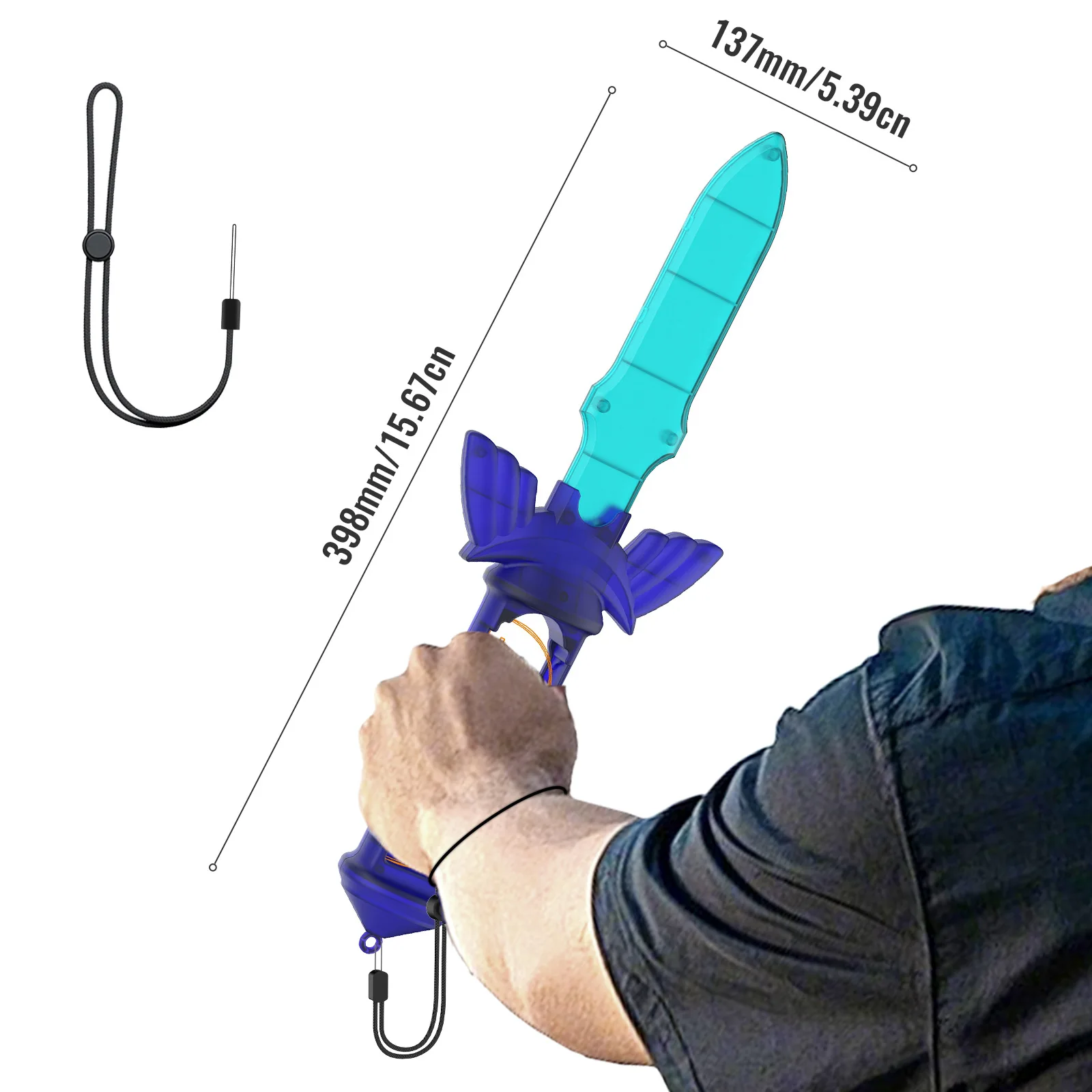 

JYS-NS2267 Left and Right Handle Sword & Sword of Zelda Sky Body Sense Silicone Material for Switch2