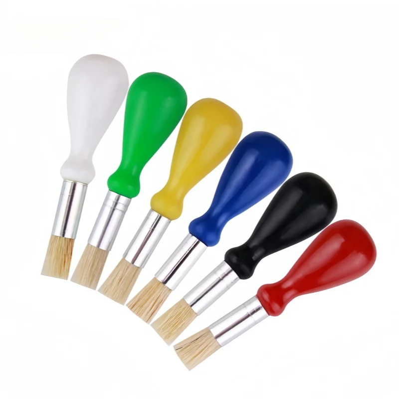 3/6Pcs Watercolor Art Set Brushes, Pig Bristle & Nylon Pens for Painting, Doodling & Sketching, Beginner Supplies