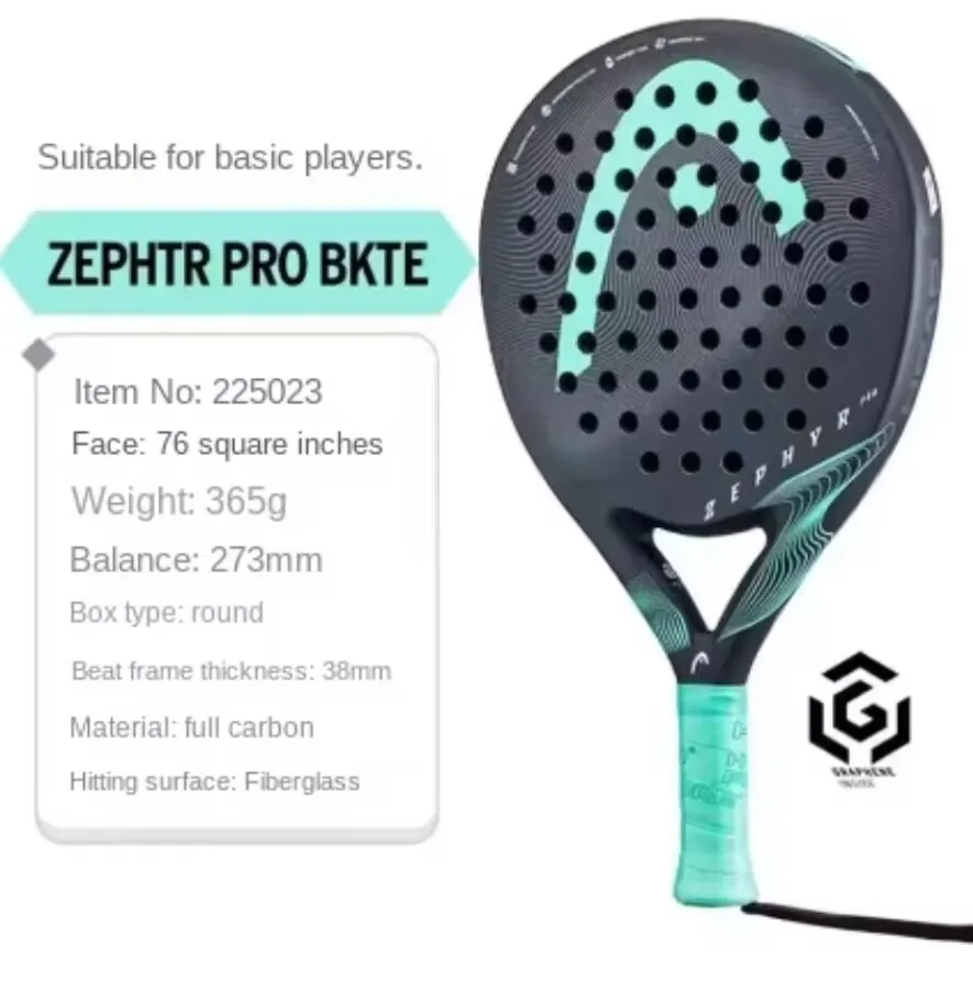 

Head 2025 Новые профессиональные теннисные ракетки для падель серии Coil из углеродного волокна EVA с эффектом памяти Flex Foam Core Теннисные ракетки для падель