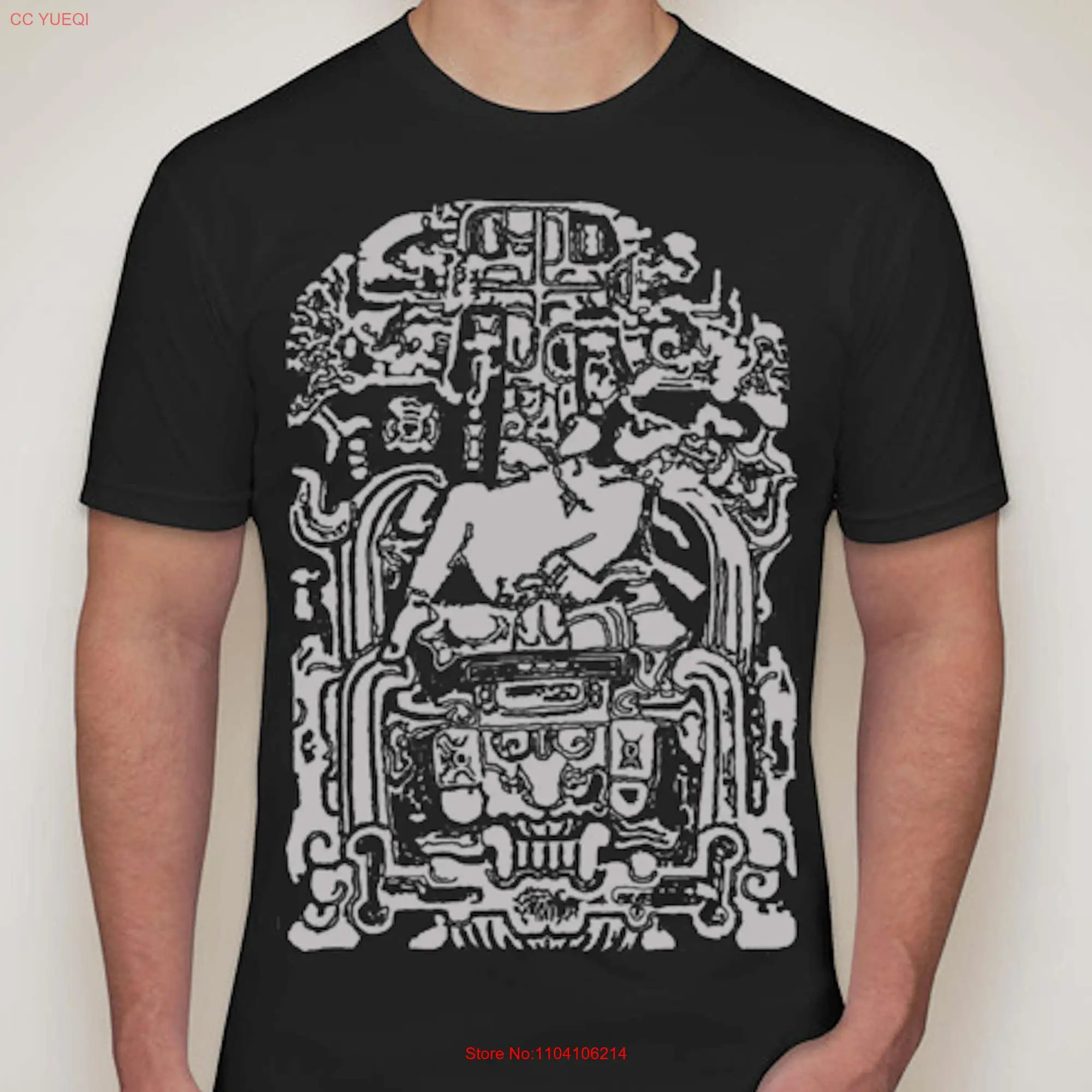 Mayan Astronaut T-Shirt Lange Of Korte Mouwen