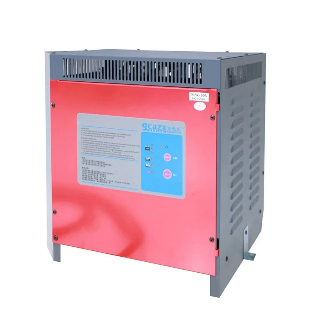 48 Volt 60A 400V 3 Phase Battery Charger for Forklift Walkie Stacker Pallet Lift view 3
