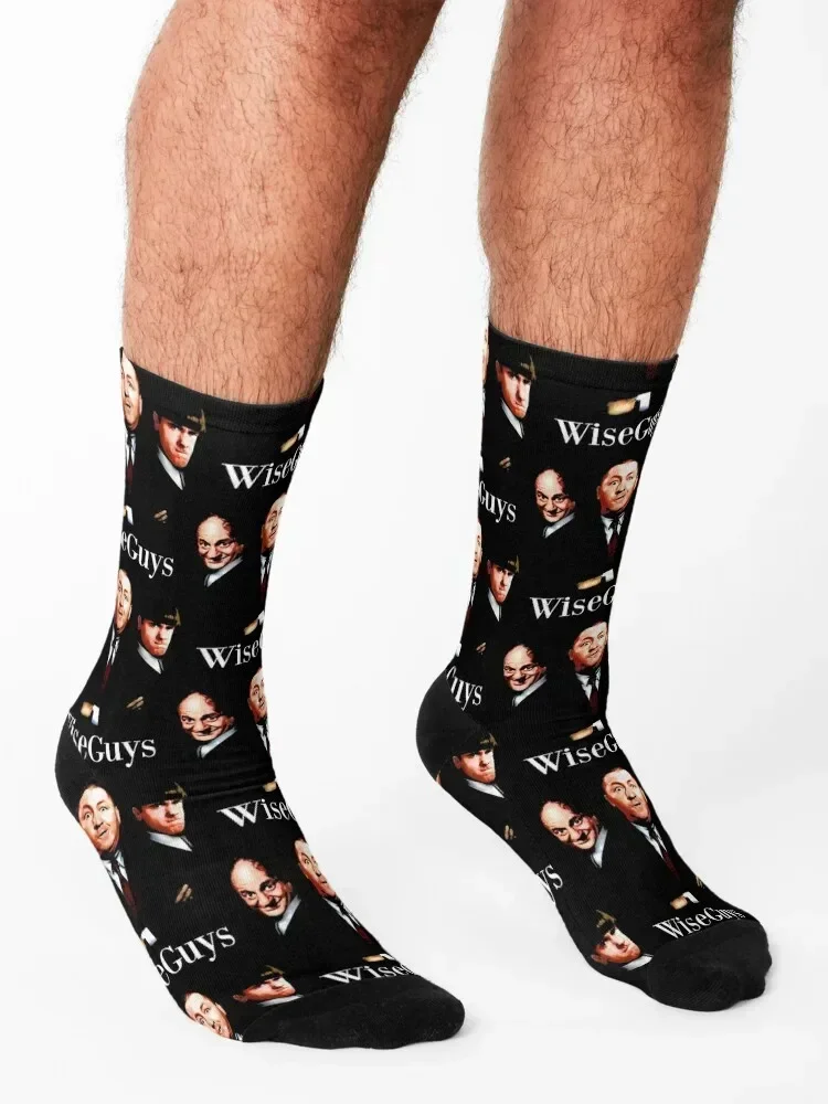 Wiseguys - Thé Thréé Movie Stòògés Socks hiphop luxury Socks For Man Women's