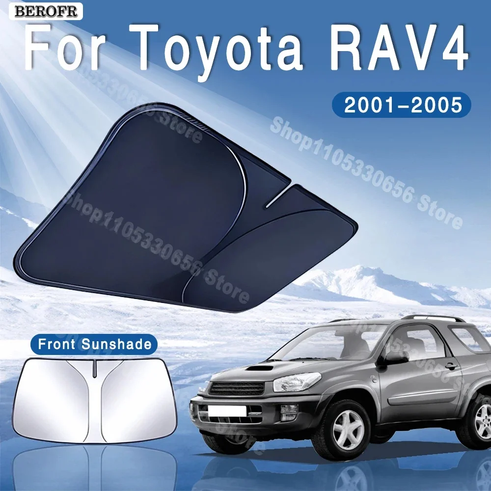For Toyota RAV4 XA20 2001 2002 2003 2004 2005 Car Sun Visor Front Windshield Sunshade Heat Insulation Summer Auto Accessories