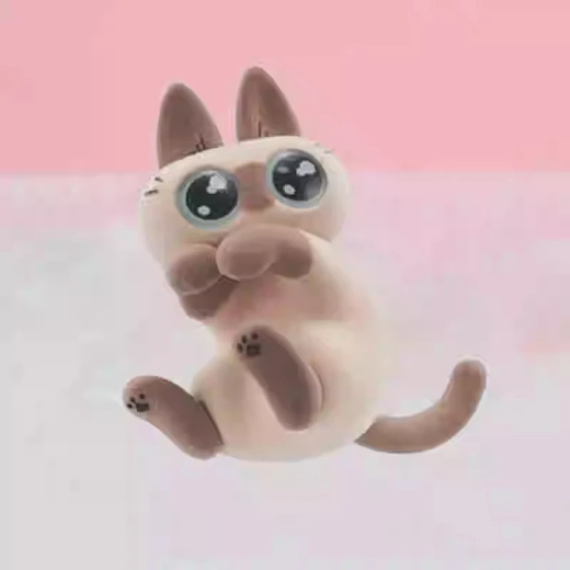 Azuki Can Azukisan'S Daily Life Pop Cats 1&2st Series Blind Box Cute Model Valentine Day Gift Mystery Box Kids Fidget Toy