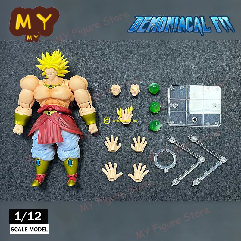 Demoniacal Fit Dragon Ball Legendary Berserker Broly Figure Broly Action Figure PVC Statue Dbz Collection Kid Toy Birthday Gift