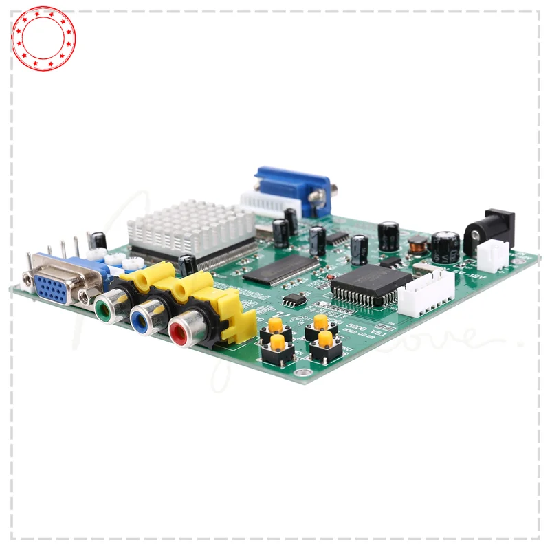Лучшее качество GBS8200 CGA/EGA/YUV/RGB в выход VGA аркадная игра Jamma HD видеоконвертер плата монитор на ЖК-дисплей GBS-8200