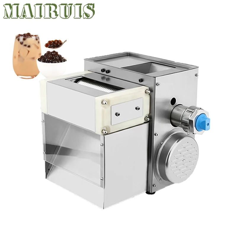 Commercial Electric No Filling Round Dumpling Machine ขนาดเล็กซุปเครื่องทําฟองนมชา Singkong Ball Making Machine