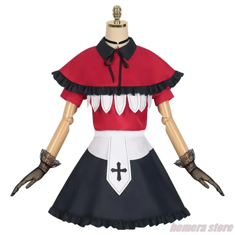 Disfraz de Oshi No Ko Hoshino Rubii, vestido de Lolita, falda, Halloween, Carnaval, Anime, ropa diaria para niñas y mujeres, nueva piel