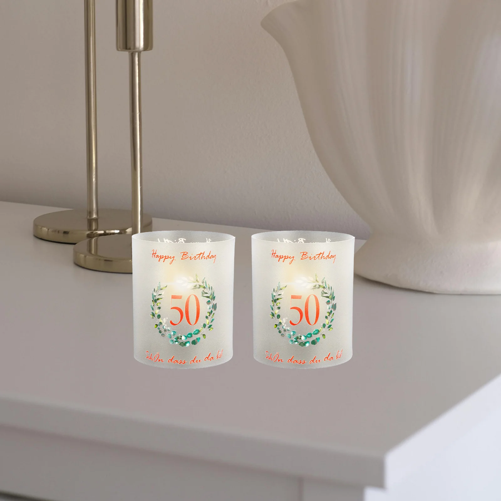 

8 Pcs Birthday Lampshade Plastic Light Cover Candles Desktop Hollow Cylinder Pvc Tube
