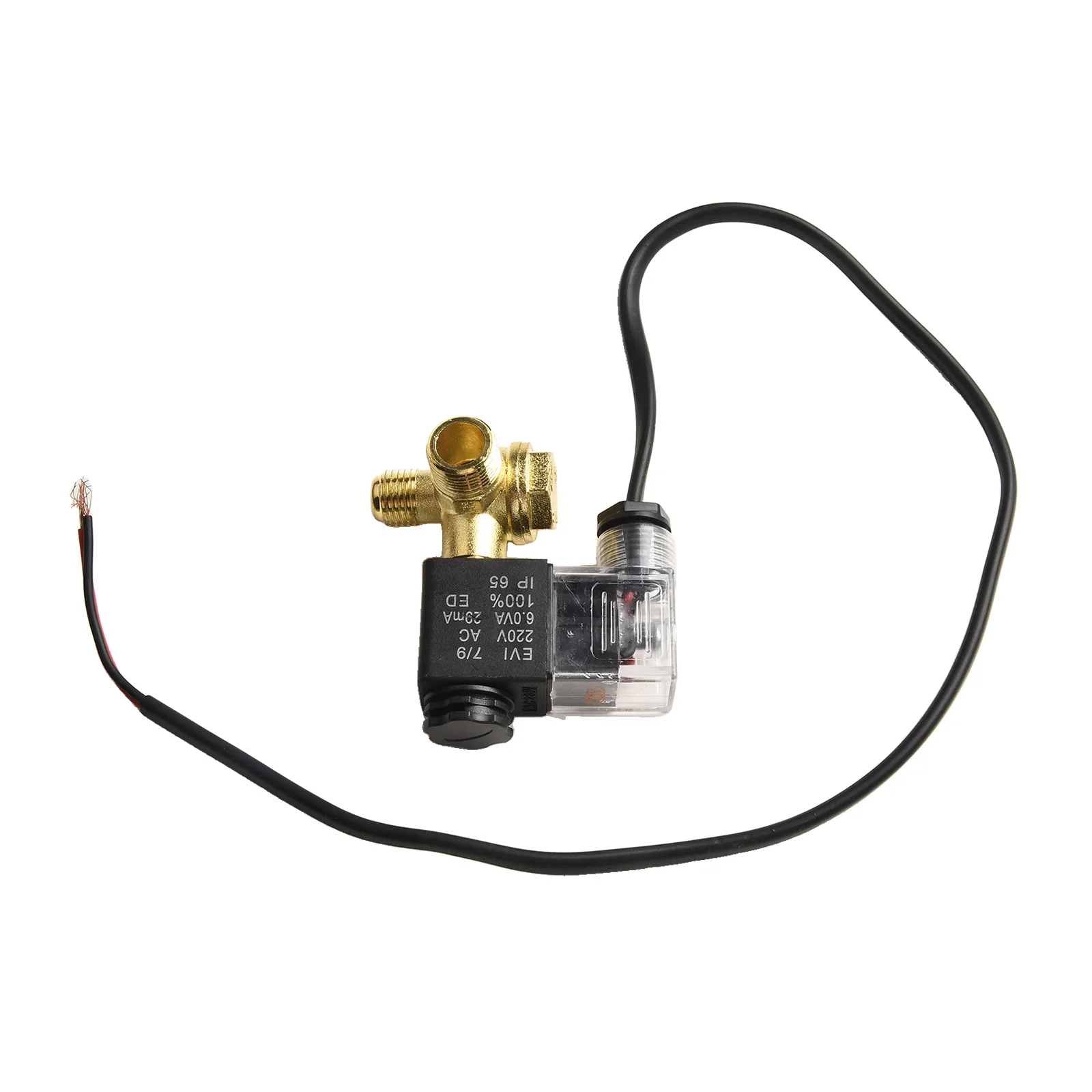 and Oil Solenoid Valve with Check Valve for Air Pump Compressors Providing Silent and Efficient Air Flow Control