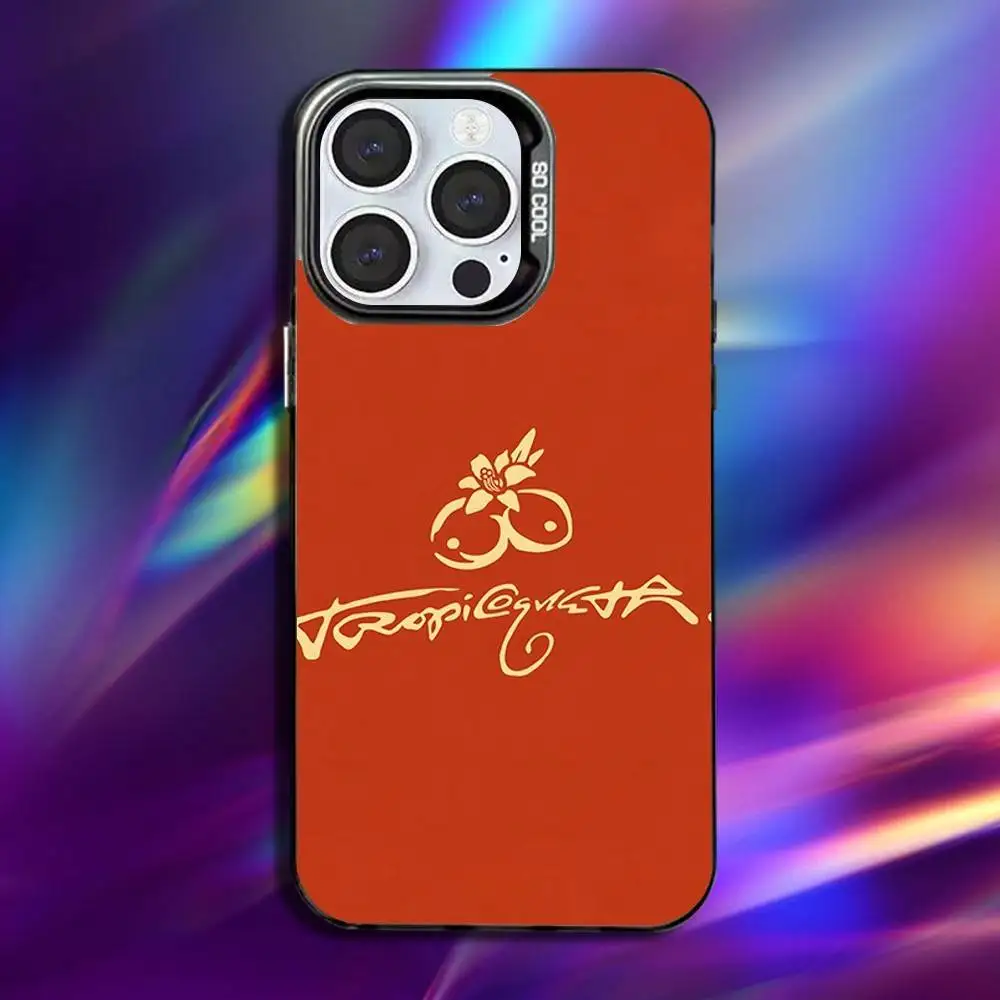 حافظة هاتف K-Karol G Tropicoqueta لهاتف iPhone 16,15,14,13,12,11,Pro,Max,Plus, Mini,XS,SE مضادة للسقوط باللون الأسود غير اللامع #2