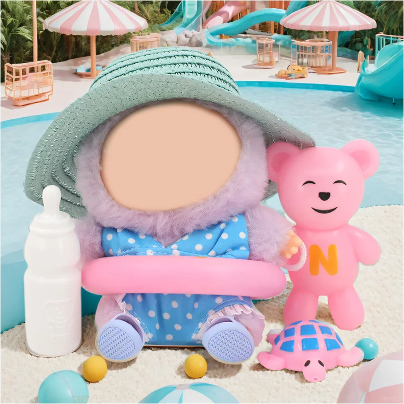 แฟชั่น 15-17 ซม.ชุดว่ายน้ําชุดสําหรับ Labubu ตุ๊กตาเสื้อกันหนาวเสื้อผ้าอุปกรณ์เสริม,ของเล่นของขวัญวันเกิด