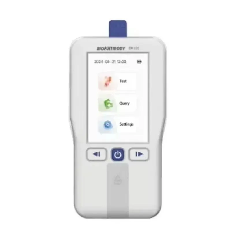 Portable High accuracy Dry chemical analyzer UA +Urea +GLU+ TG +TCH + HDL-C+LDL-C +ALT+AST+ HB Use BK100