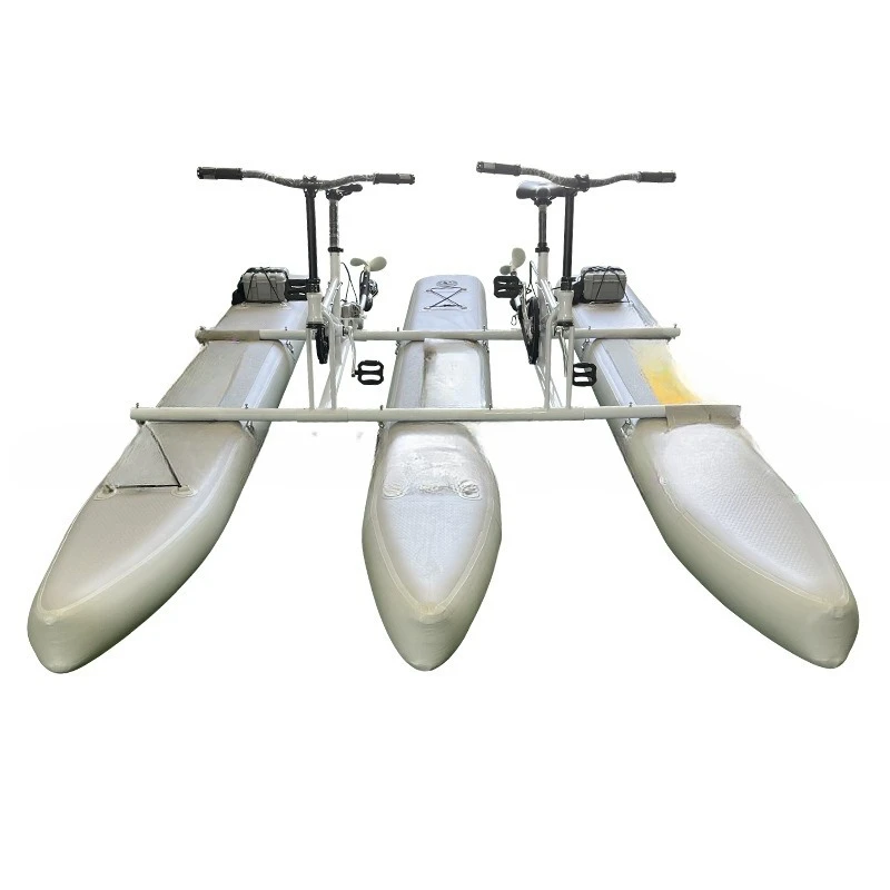 

Water electric pedal bicycle, double boat inflatable boat outdoor scenic recreational bicycle