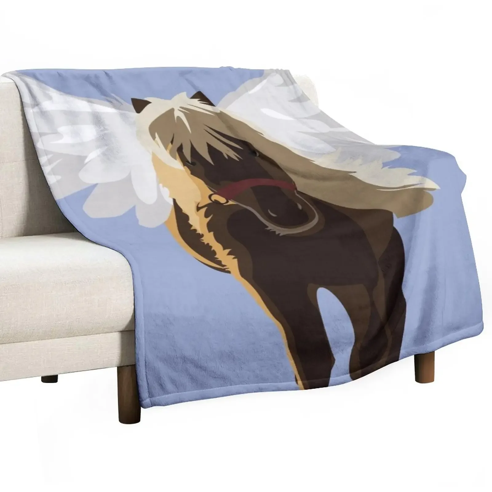 

Fly High Li'l Sebastian Throw Blanket Cute Plaid Bed covers Blankets