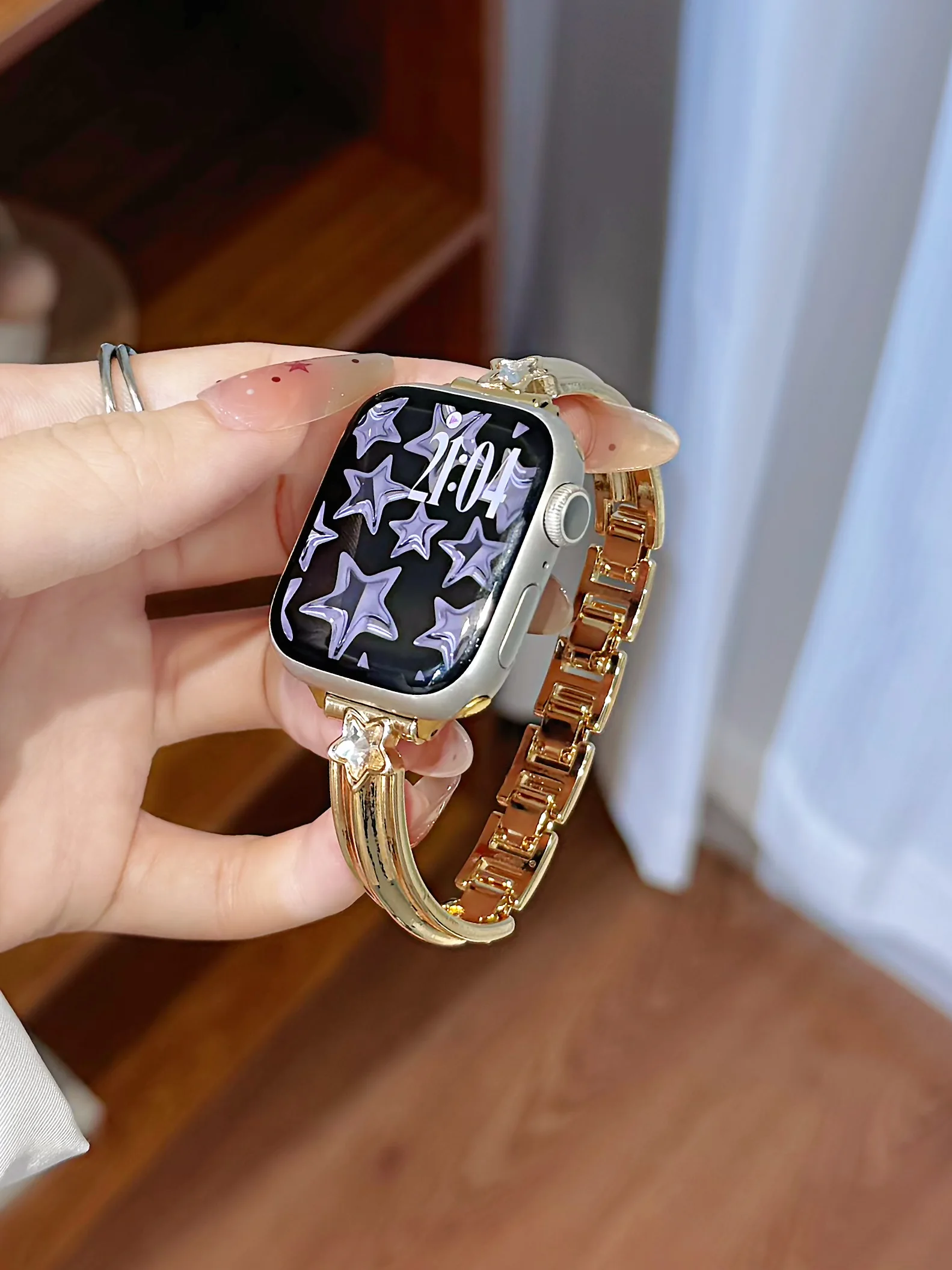 ممتاز لسوار Wave Star ساعة أبل وسلسلة S10/8/7/6/3/4/5/9 41 مم 38 مم 42 مم 44 مم 40 مم 45 مم 46 مم حزام