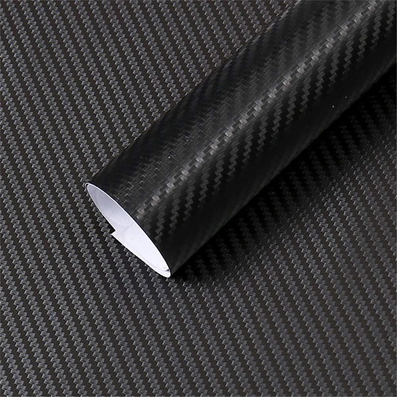 

Carbon Fiber Vinyl Wrap for Vehicle Decoration Self Adhesive Air Release Technology Motorcycle Car Sticker Decorative Sheet