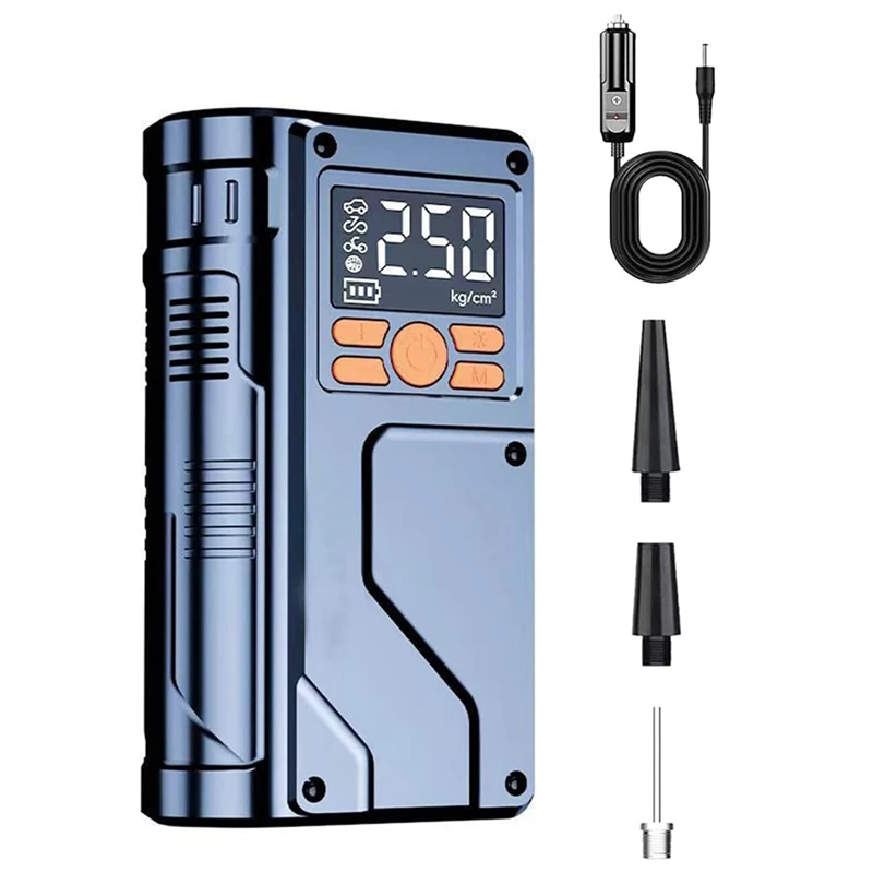 

Portable Tire Inflator For Car,Corded Models Inflatable Pump,Digital Display Tire Pumps,Pressure Gauge Pump For Tires