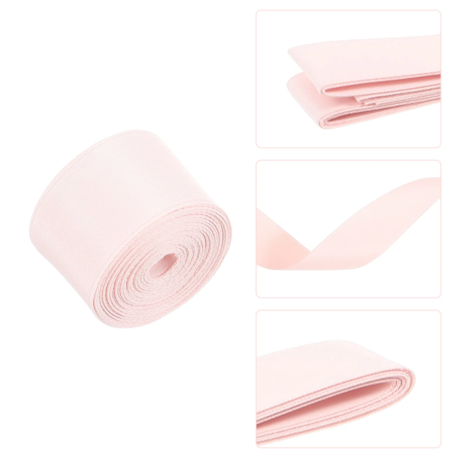

Satin Dance Ribbon Pink All-Match Comfortable Pointed Shoe Ribbon for Women Ballet Dancing Supplies