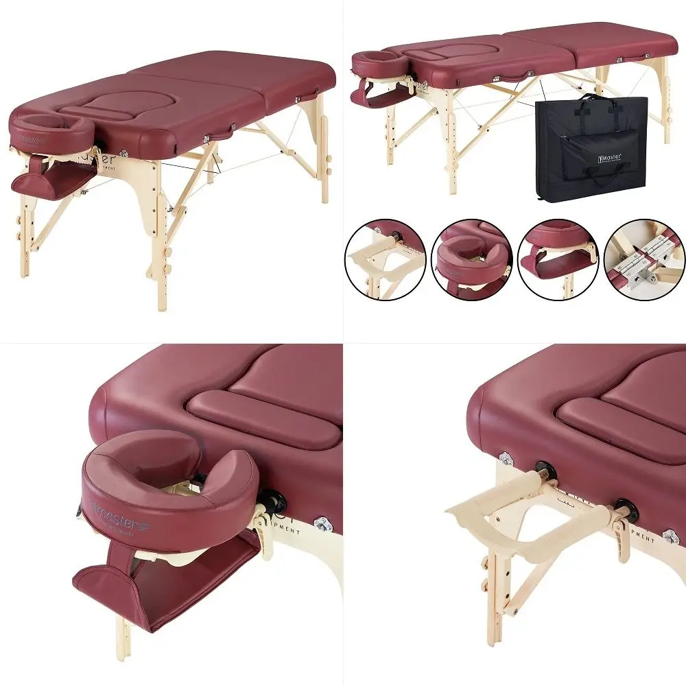 

Salon SPA Massage Bed Tattoo Chair Facial Adjustable Table Beauty Equipment 0100 White