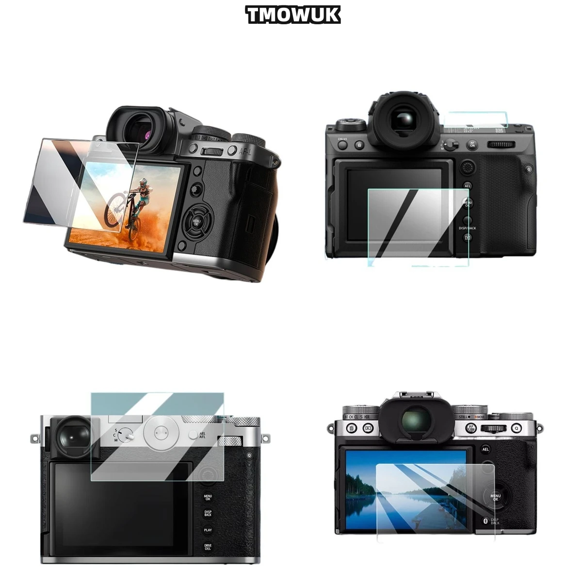 

For Fujifilm X-100T X-100 X-100S X-100F 9H Hardness LCD Screen Protector Tempered Glass HD Clear Film