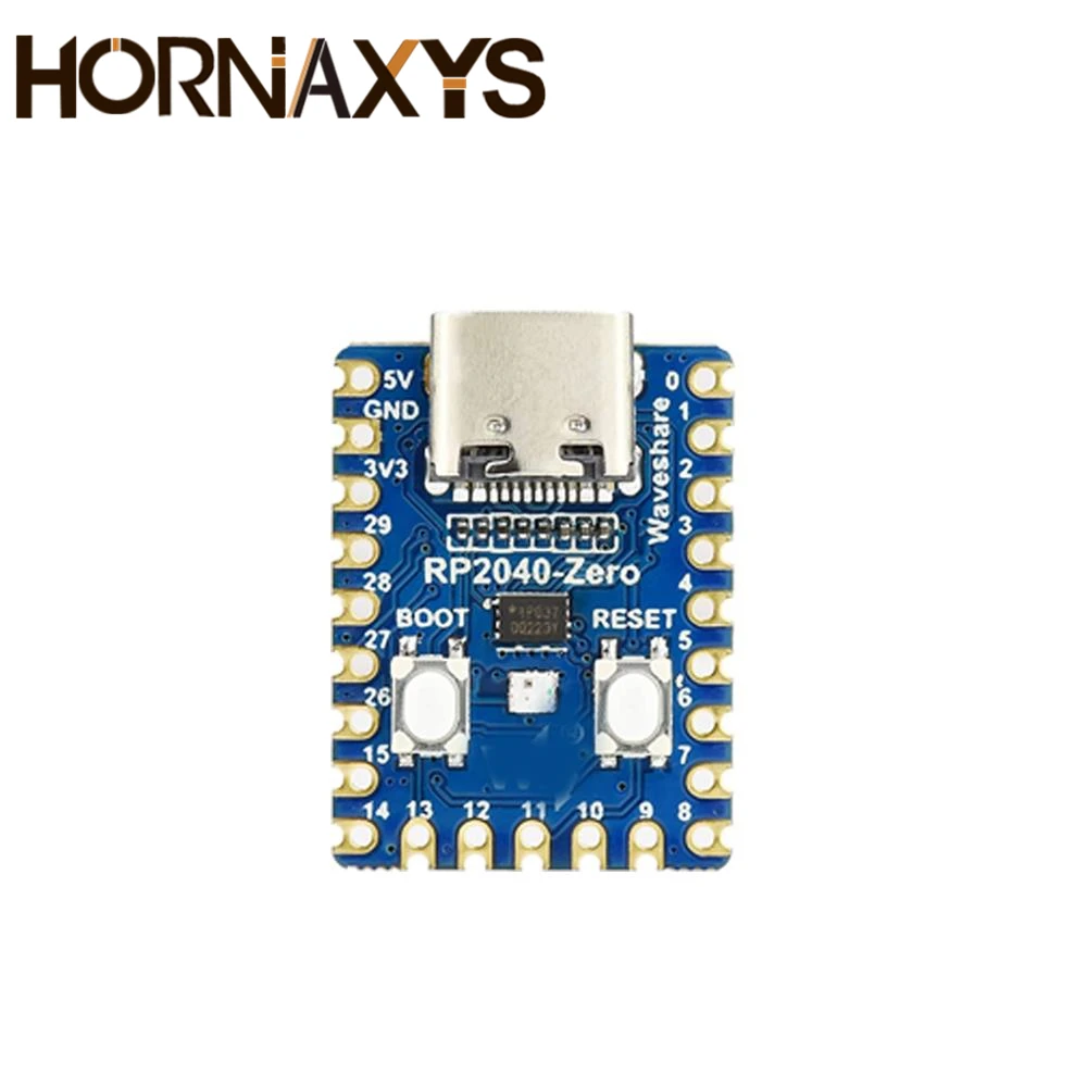 1-10PCS Raspberry Pi RP2040-Zero Microcontroller PICO Development Board RP2040 Dual-core Cortex M0+ Processor 2MB Flash