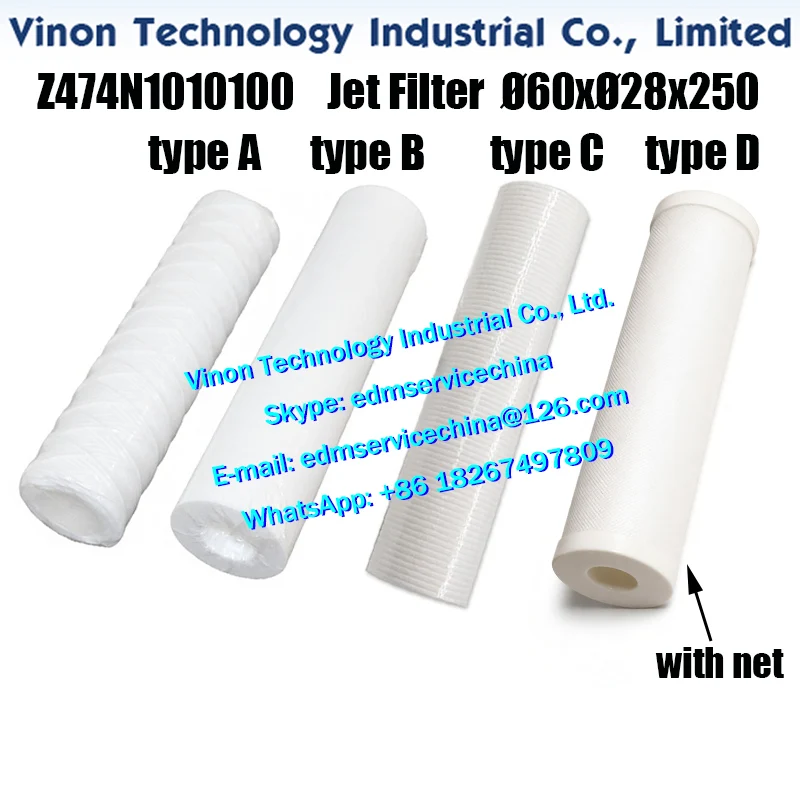 EDM JET FILTER MAKIN U3 U6 FILTERPATRONE Z474D1050100 Z474N1010100 Z474.D107.0100 MK100 – Detail 1