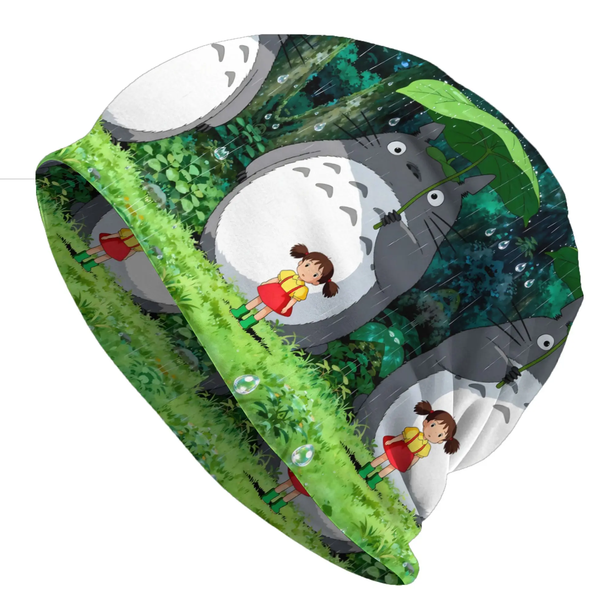 Anime My Neighbor Totoros Thin Hat Bonnet Hats Autumn Styles  Skullies Beanies Caps Men Women's Hip Hop Ski Cap
