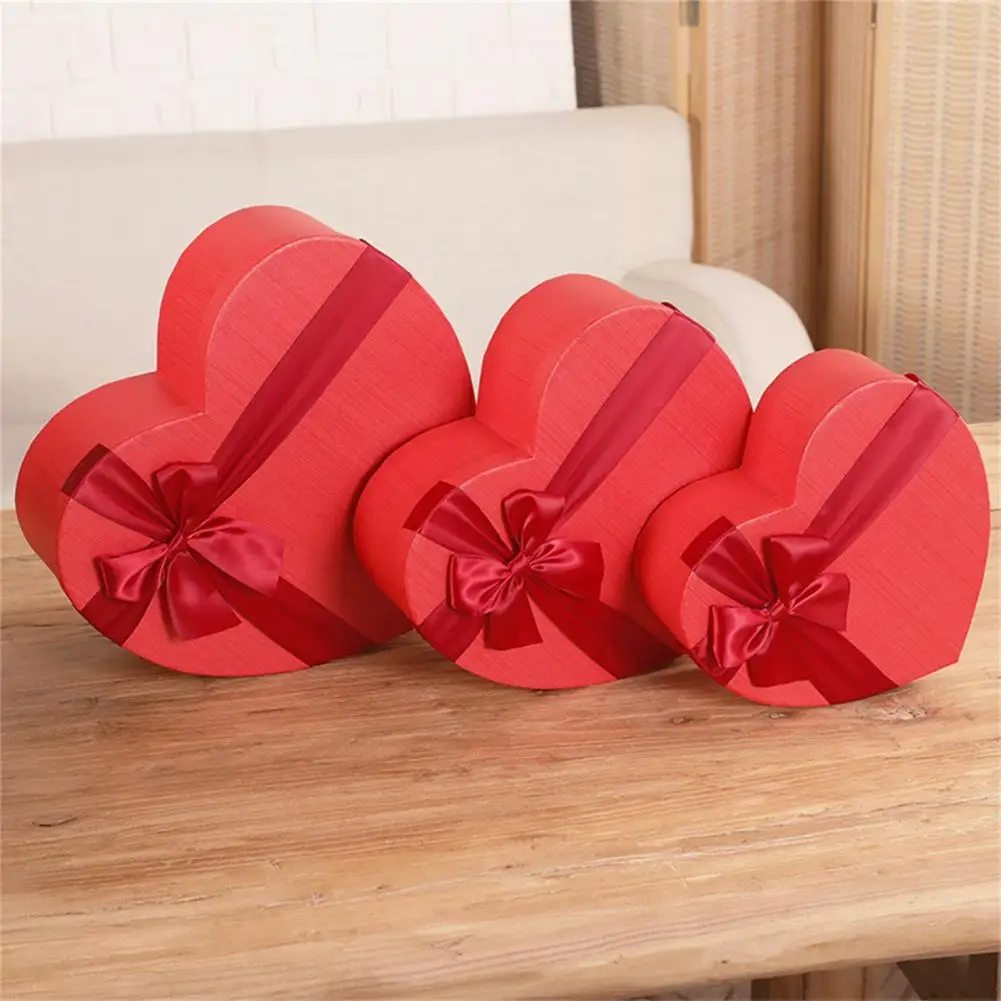 Useful Storage Box  All-Matched Red Gift Box  Flower Arrangements Case