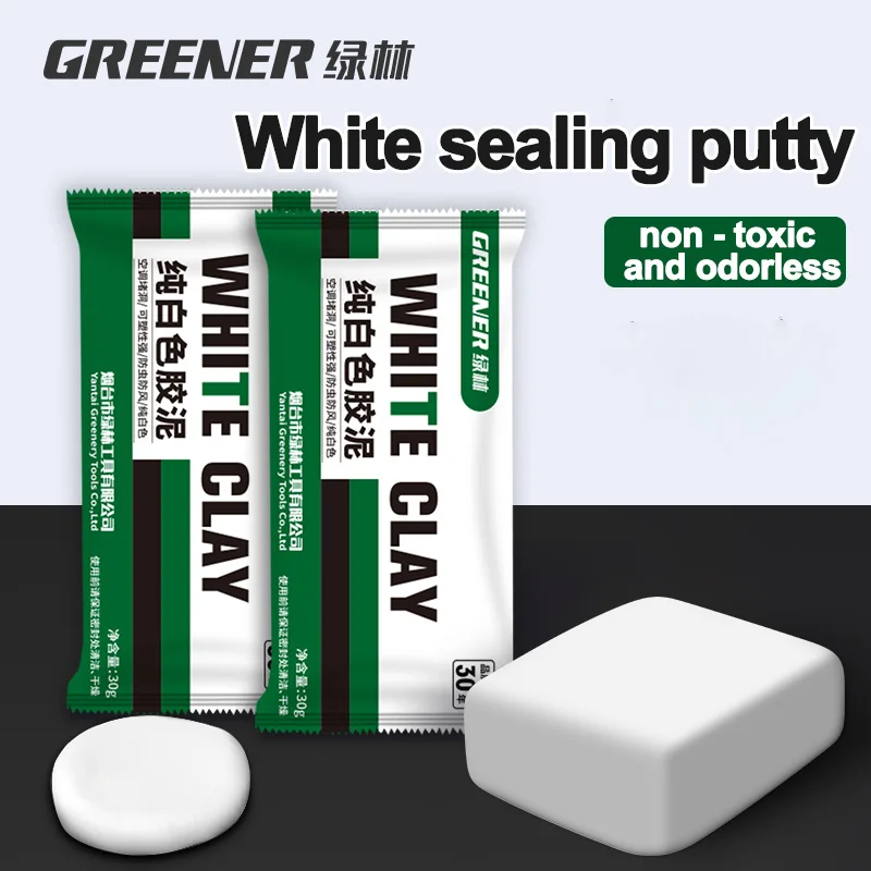 

GREENERY 2/3/5 Pcs Wall Hole Sealant Waterproof Sealant Clogged Mud Glue Sealing Cement for Wall Hole Air Conditioning Hole