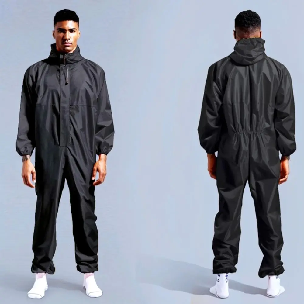 For Huameidun Full Body Protection Suit Waterproof Workwear Durable Rainproof Dust Resistant Clothing For Spraying Farming