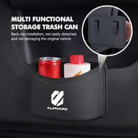 Car Side Door Trash Bin Hanging Garbage Dust Case Storage Box For Toyota Alphard Vellfire 20 30 AH20 AH30 2008 2009 2010 2011